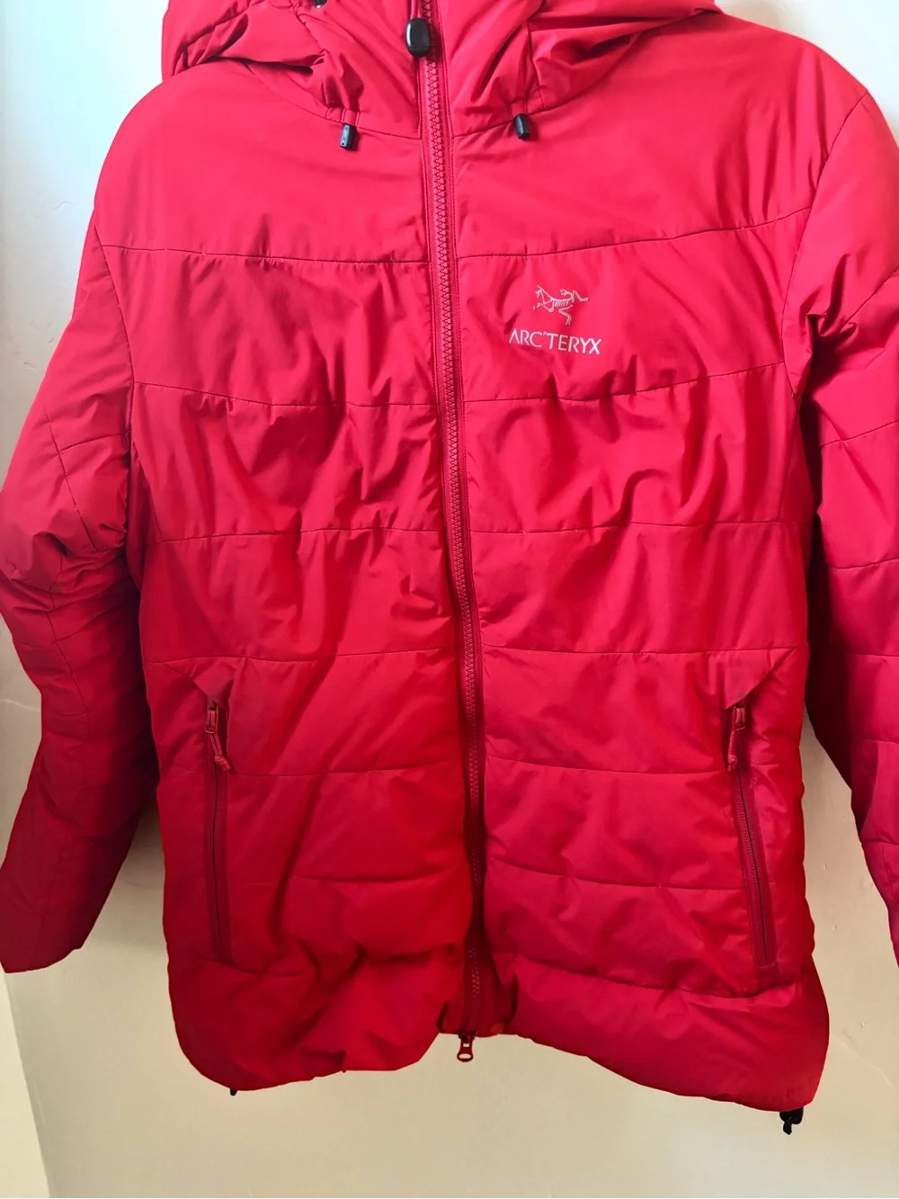 Arc'teryx Red Puffer Coat